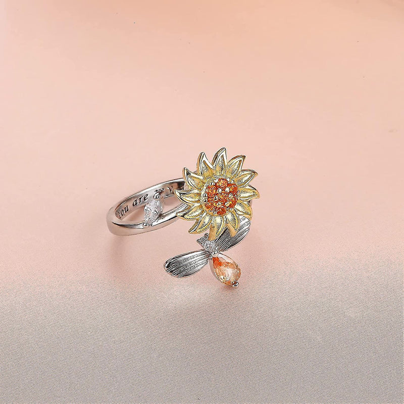 Anillo Girasol - Ajustable