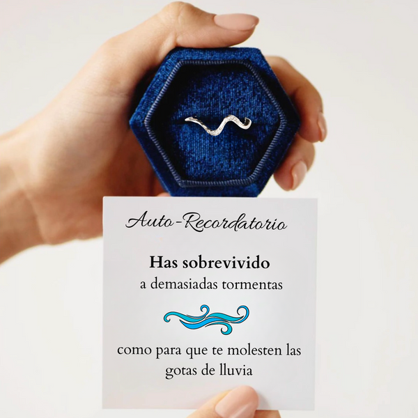 Anillo Ola de vida