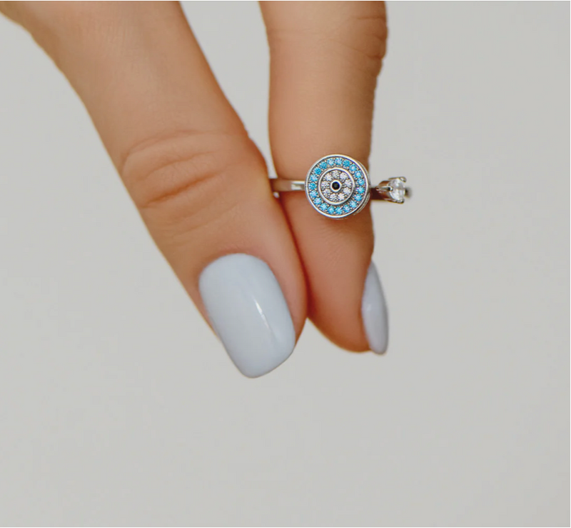 Anillo Evil Eye - Amuleto Protector